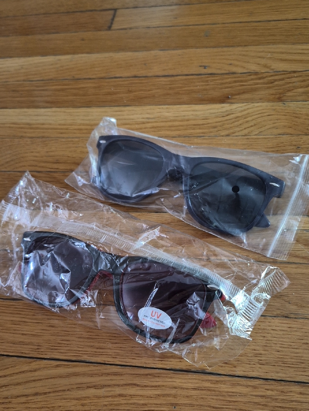 Classic Black Frame Sunglasses - Dark Smoke Lenses
